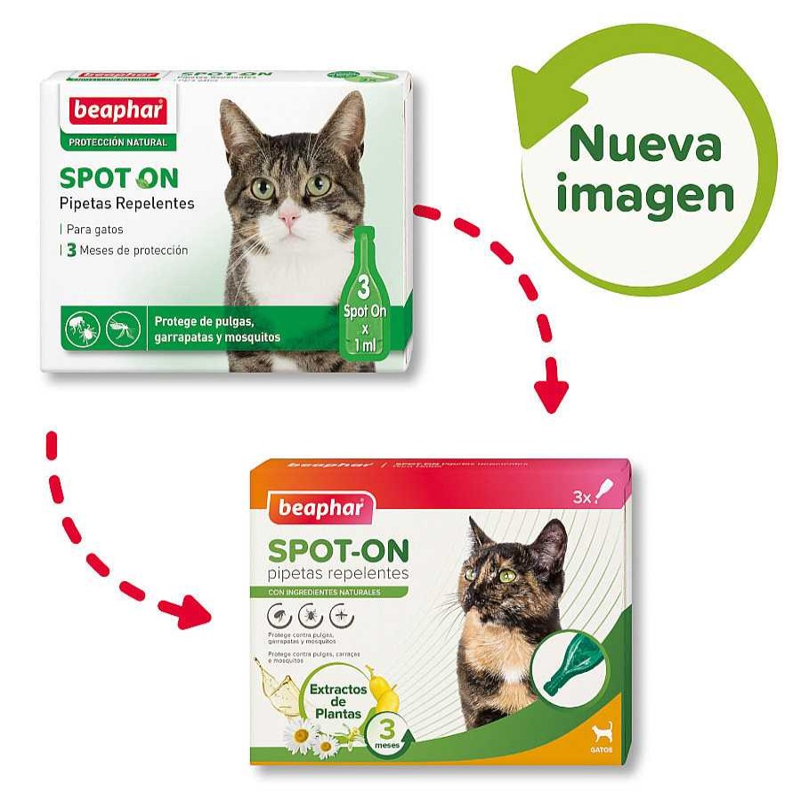 Gatos Beaphar | Beaphar Pipetas Repelentes Para Gatos