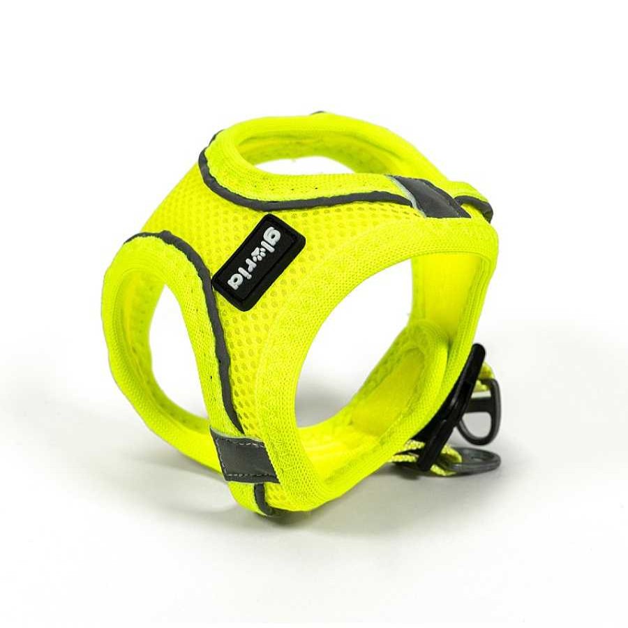 Perros Gloria Arneses, Collares Y Correas | Gloria Air Mesh Trek Star Arn S Amarillo Para Perros