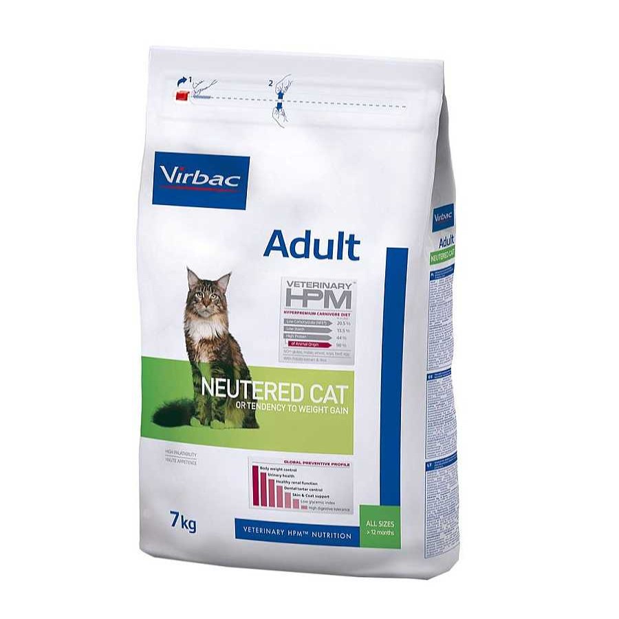 Gatos Virbac Pienso Seco | Virbac Adult Neutered Hpm Pienso Para Gatos