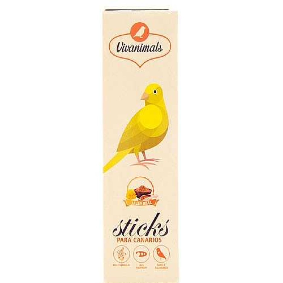 P Jaros Vivanimals Snacks Para P Jaros | Vivanimals Barritas Jalea Real Para Canarios