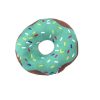 Perros Play & Bite Juguetes | Play & Bite Donut Verde De Peluche Para Perros