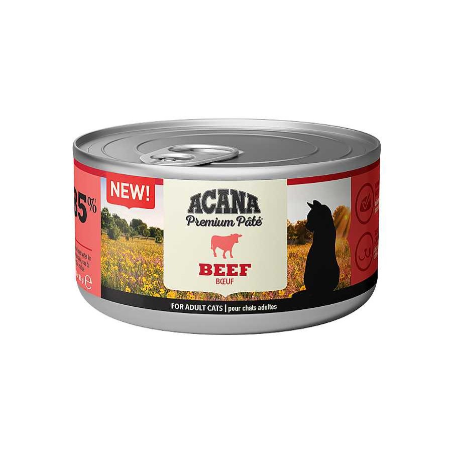 Gatos Acana Comida H Meda | Acana Premium Ternera Lata Con Pat Para Gatos