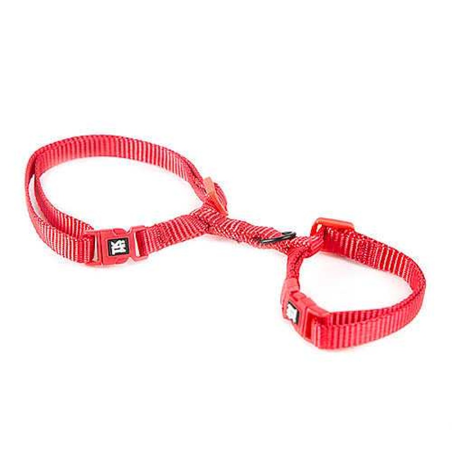 Gatos TK-Pet Transportines Y Viaje | Tk-Pet Classic Arn S Ajustable De Nylon Rojo Para Gatos