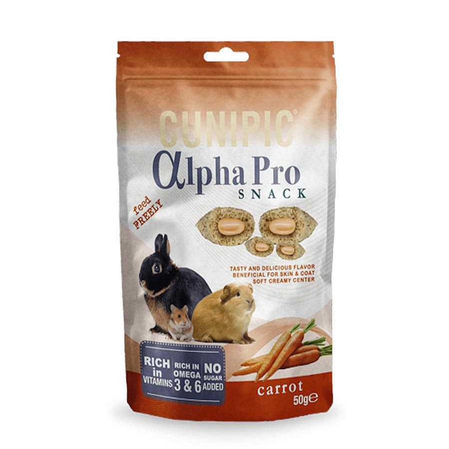 Conejos Y Roedores Cunipic Snacks | Cunipic Alpha Pro Chuches Zanahoria Para Roedores