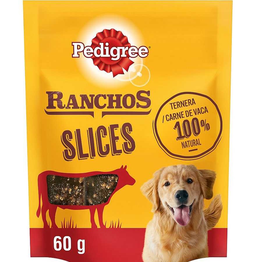 Perros Pedigree Snacks Y Chuches | Pedigree Ranchos Slices Premios Sabor Ternera Para Perros