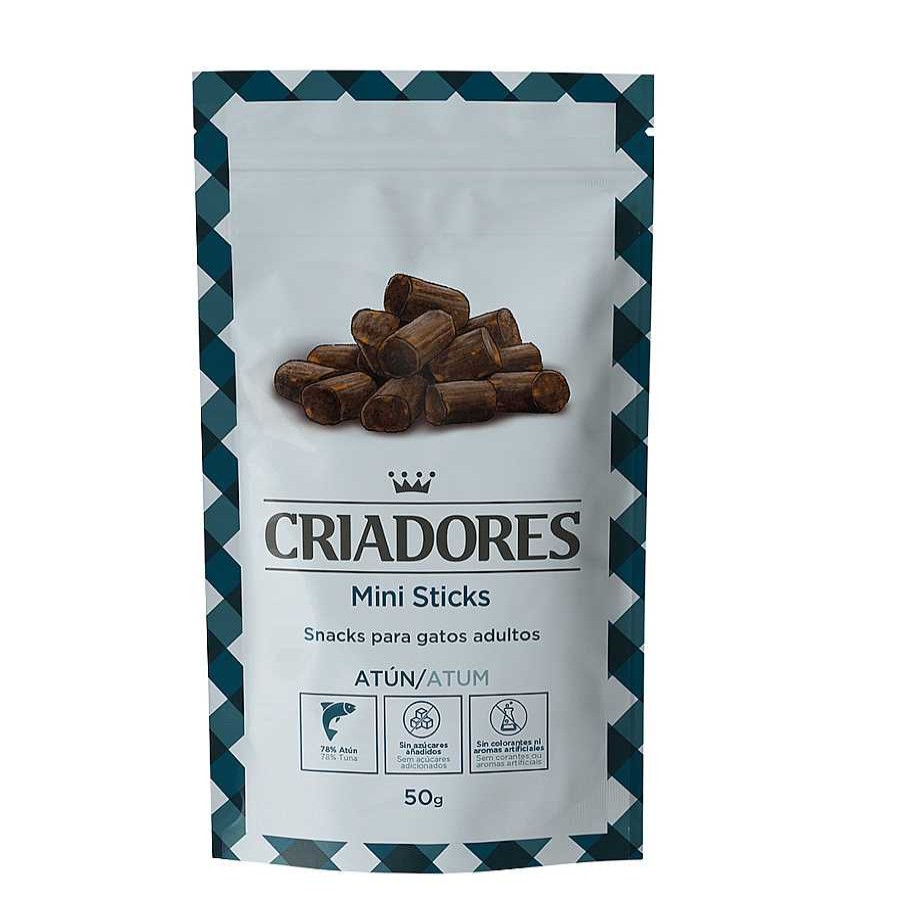 Gatos Criadores Snacks | Criadores Sticks Mini Piccolinis De At N Para Gatos