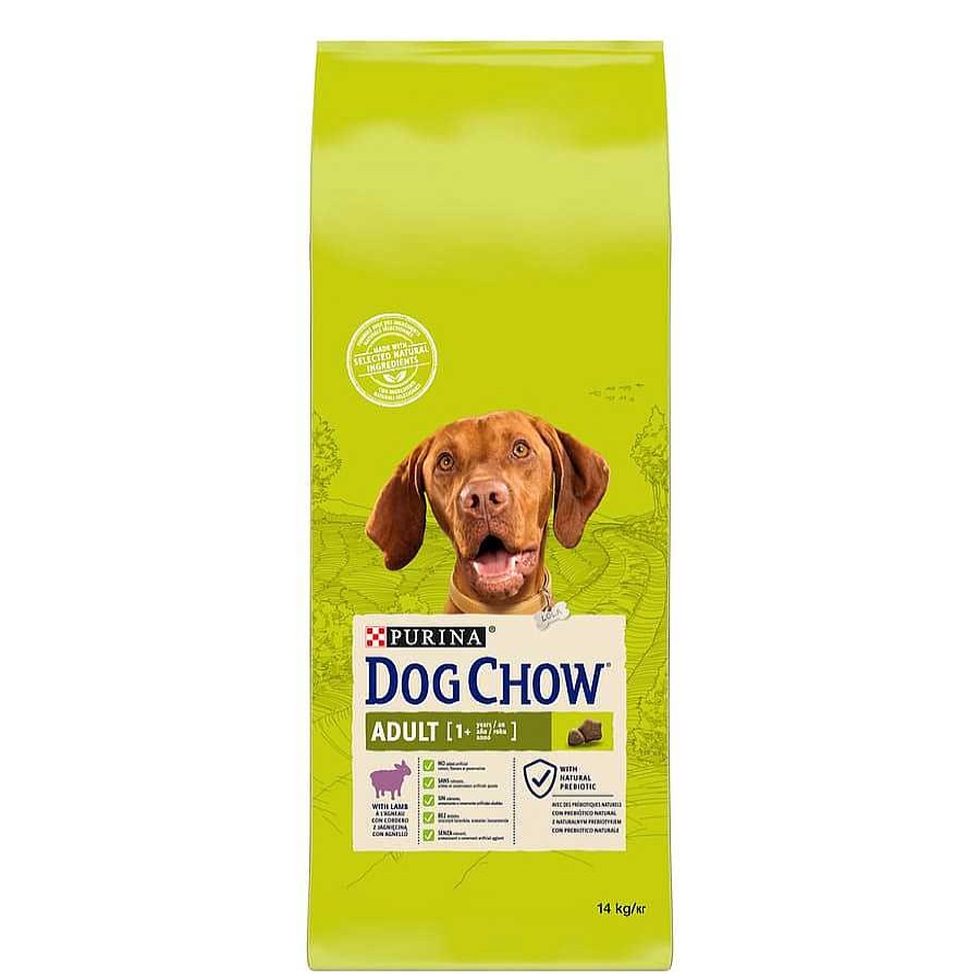 Perros Dog Chow Pienso Seco | Dog Chow Adult Cordero Pienso Para Perros