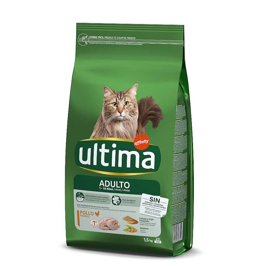 Gatos Ultima Pienso Seco | Affinity Ultima Adult Pollo Y Arroz Pienso Para Gatos