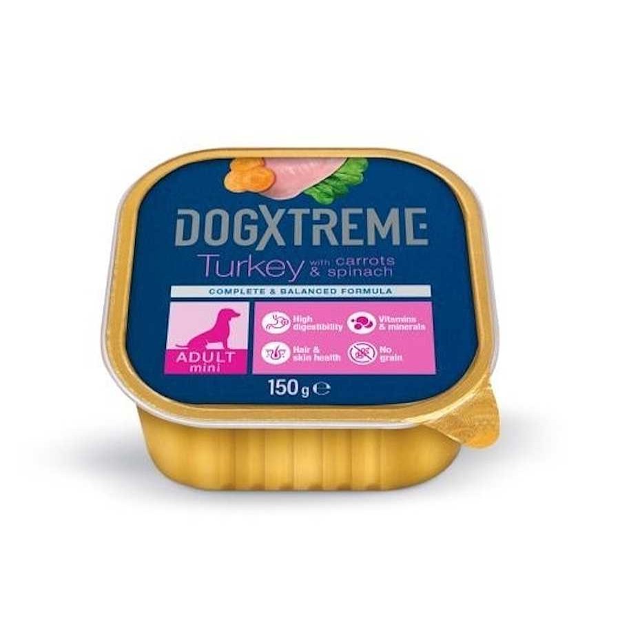 Perros Dogxtreme Comida H Meda | Dogxtreme Adult Mini Pavo Tarrina Para Perros