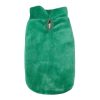 Perros Outech Ropa | Outech Fleece Sudadera Verde Para Perros