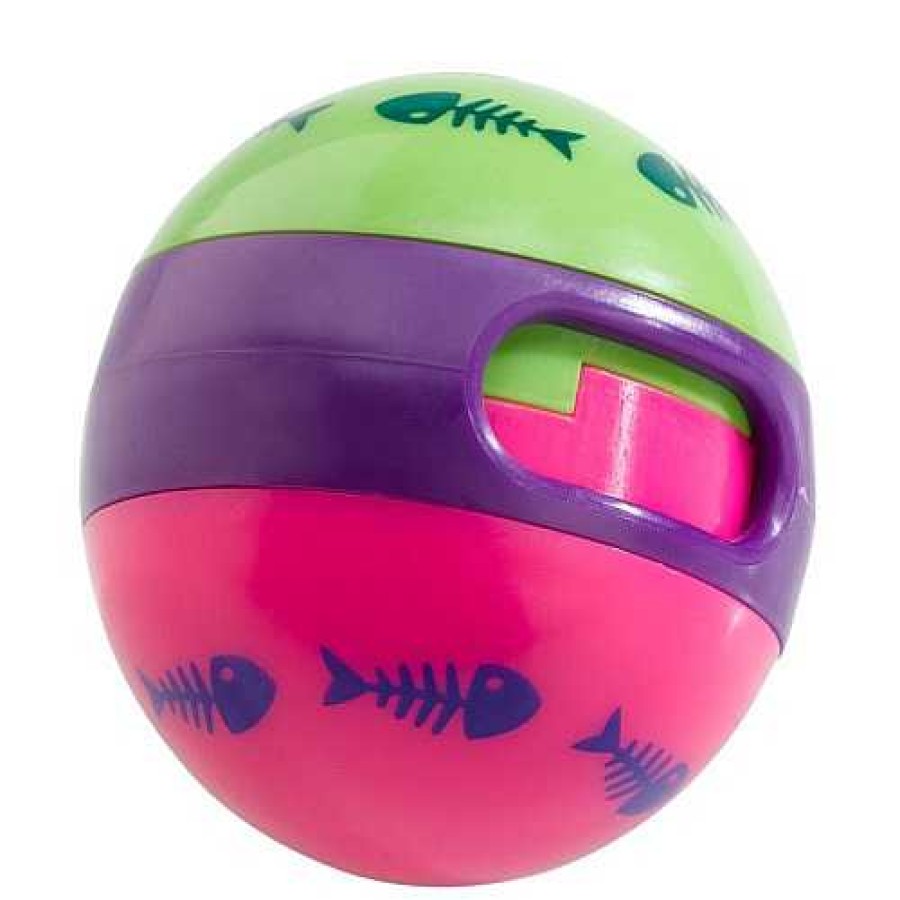 Gatos Ferplast Juguetes | Ferplast Pelota Porta Golosinas Para Gatos