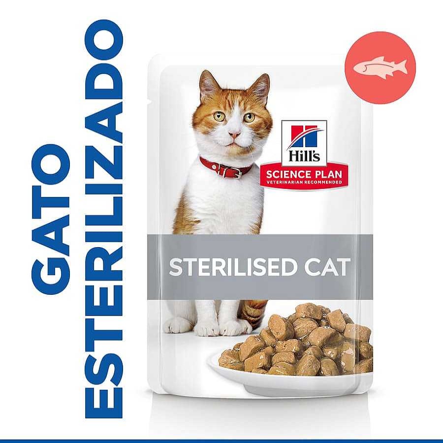 Gatos Hill's Comida H Meda | Hill'S Science Plan Sterilized Young Adult Salm N Sobre Para Gatos