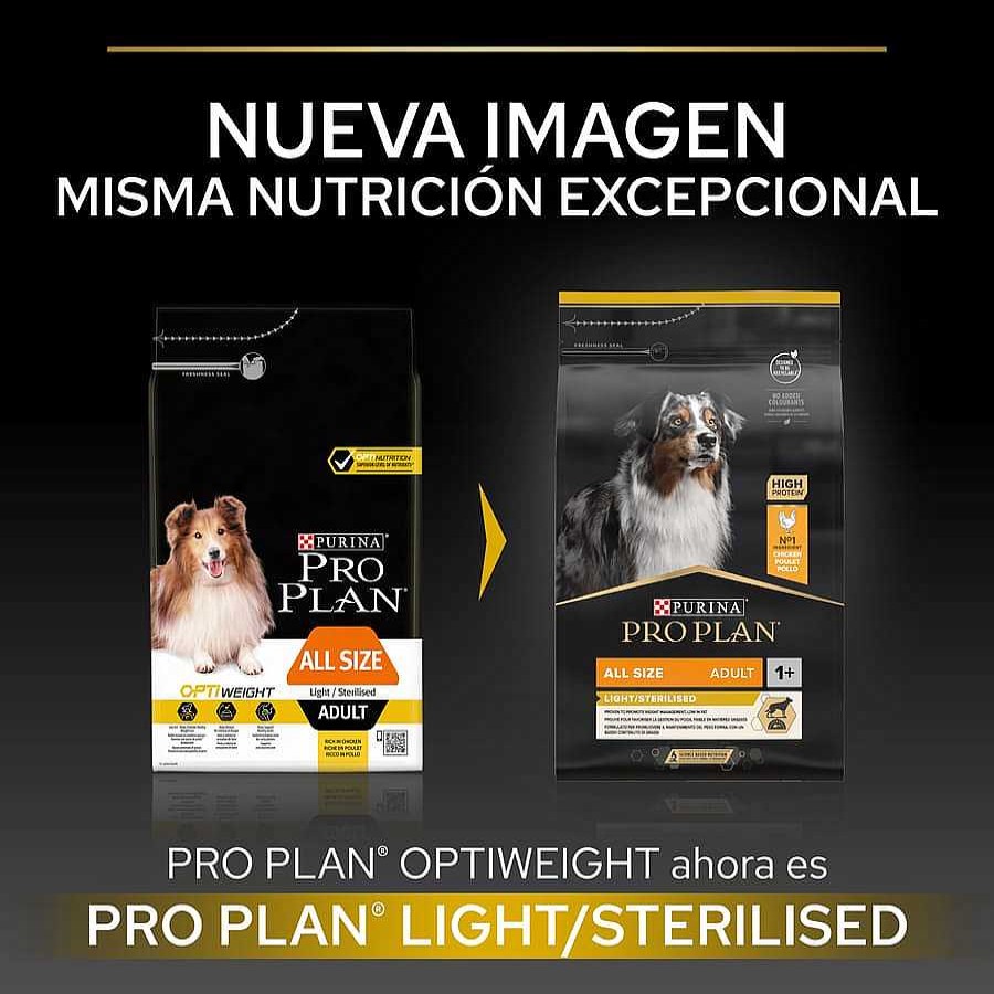 Perros Pro Plan Pienso Seco | Pro Plan Adult Light/Sterilised Pollo Pienso Para Perros