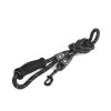 Perros TK-Pet Arneses, Collares Y Correas | Tk-Pet Reflective Correa Negra Para Perros