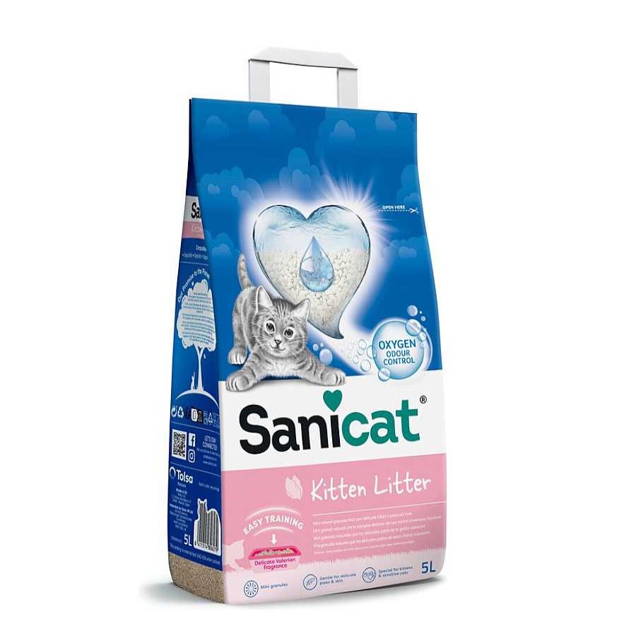 Gatos Sanicat Arenas | Sanicat Kitten Arena Superabsorbente Para Gatitos