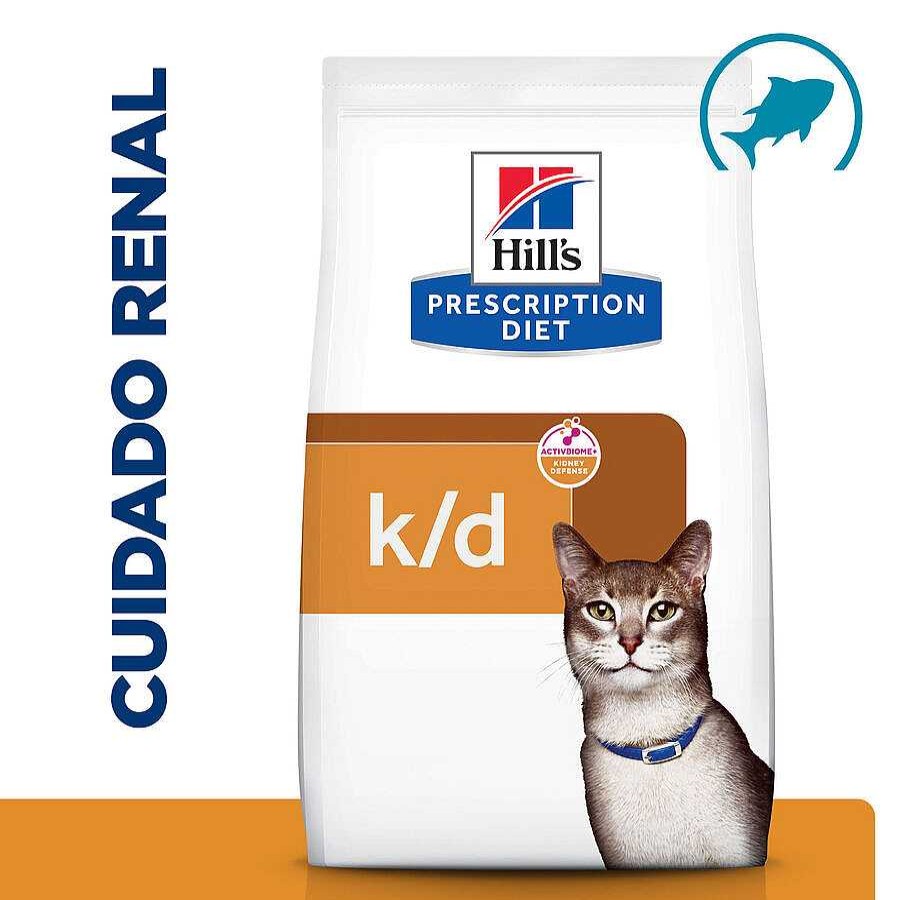 Gatos Hill's Dietas Veterinarias | Hill'S Prescription Diet Kidney Care K/D At N Pienso Para Gato