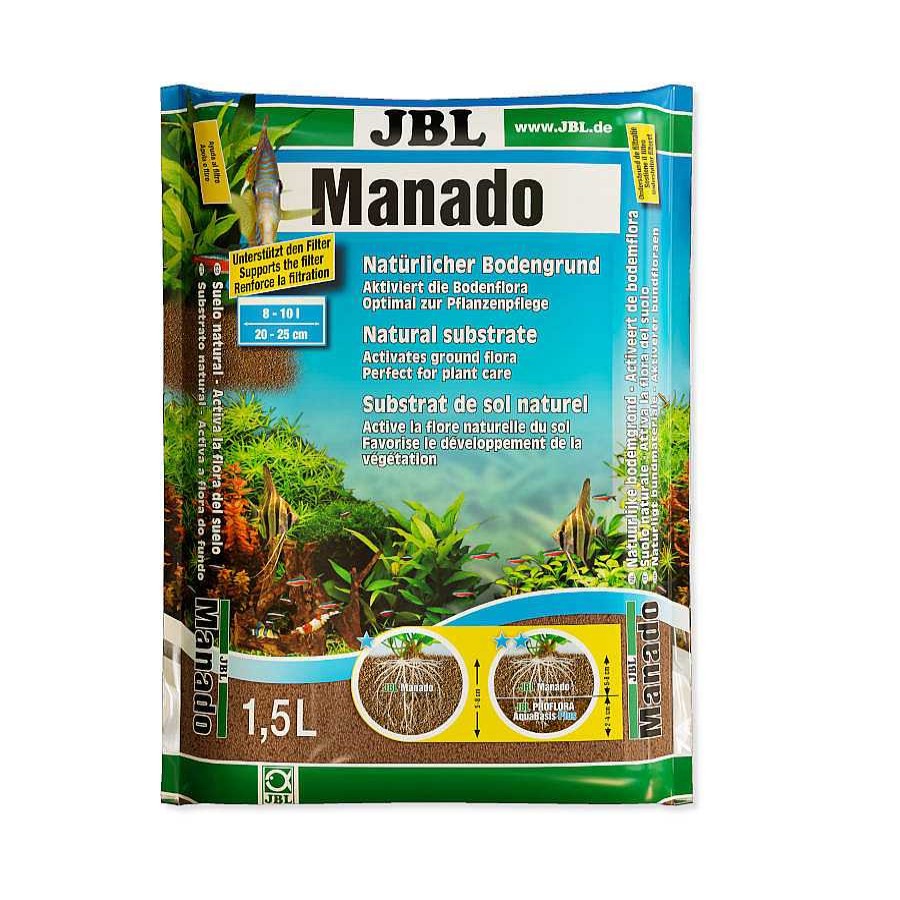 Peces JBL Decoraci N | Jbl Manado Sustrato Natural Para Acuarios De Agua Dulce