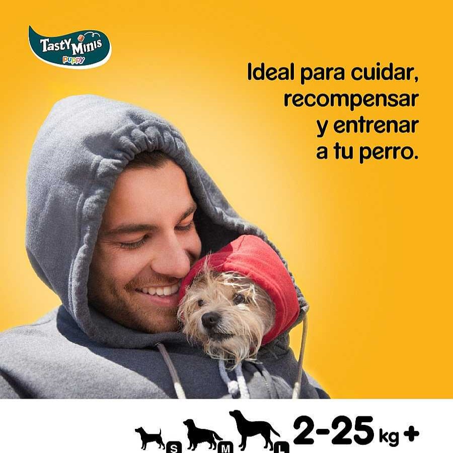 Perros Pedigree Snacks Y Chuches | Pedigree Tasty Minis Premios Sabor Pollo Para Perros Cachorros