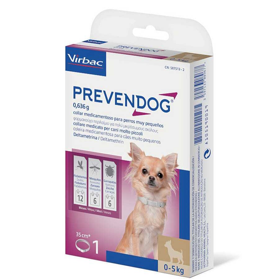 Perros Virbac Antiparasitarios | Virbac Prevendog Collar Antiparasitario Para Perros Peque Os