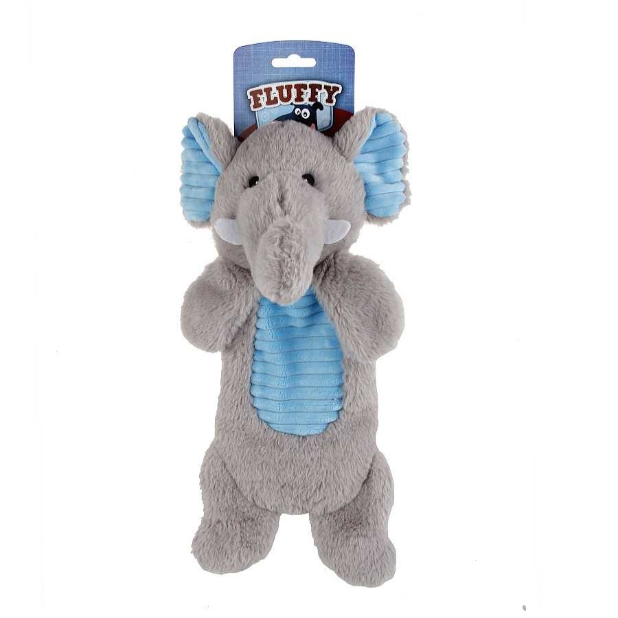 Perros Fluffy Juguetes | Fluffy Skinnie Elefante De Peluche Para Perros