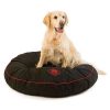 Perros TK-Pet Camas | Tk-Pet Simba Cama Negra Viscol Stica Para Perros