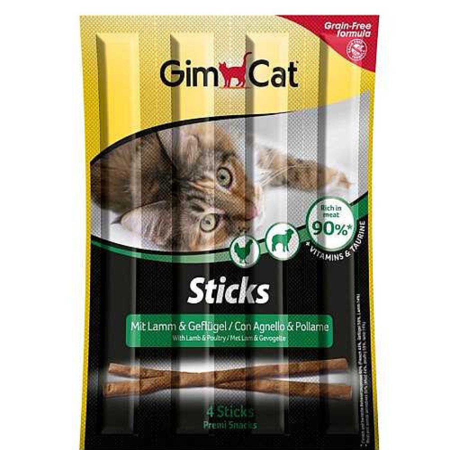 Gatos Gimpet Snacks | Gimcat Palitos De Cordero Para Gatos