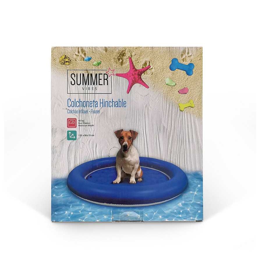 Perros Summer Vibes Camas | Summer Vibes Colchoneta Flotante Para Perros