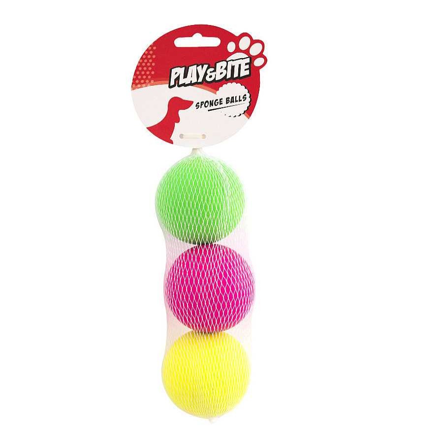 Perros Play & Bite Juguetes | Play&Bite Pelotas De Goma Para Perros