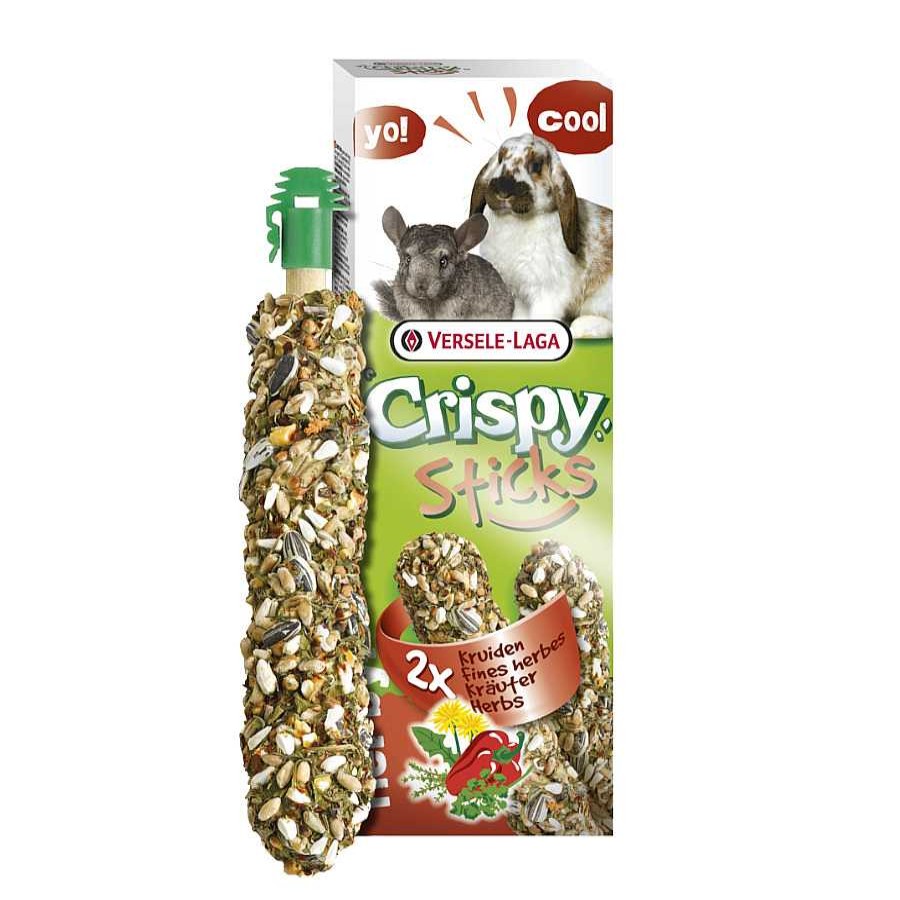 Conejos Y Roedores Versele-Laga Snacks | Versele-Laga Cripsy Sticks Hierbas Para Conejos Y Chinchillas