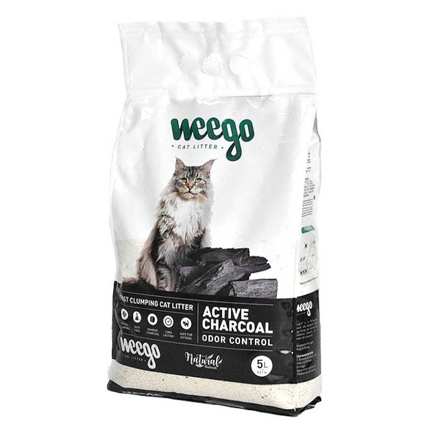 Gatos Weego Arenas | Weego Active Charcoal Arena Aglomerante Para Gatos