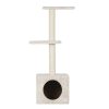 Gatos Wouapy Rascadores | Wouapy Cat Tree Maya Kennel Beige Rascador Para Gatos