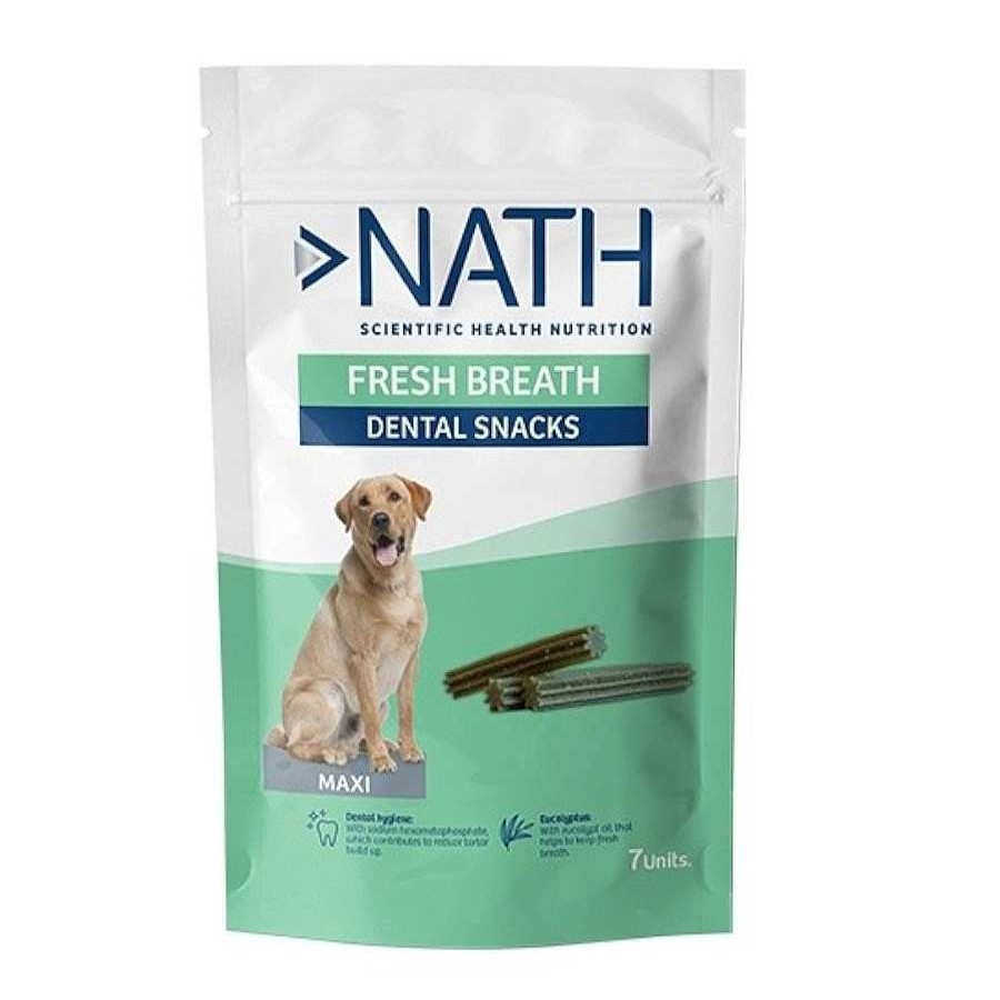 Perros Nath Snacks Y Chuches | Nath Snacks Dentales Maxi Fresh Breath Para Perros