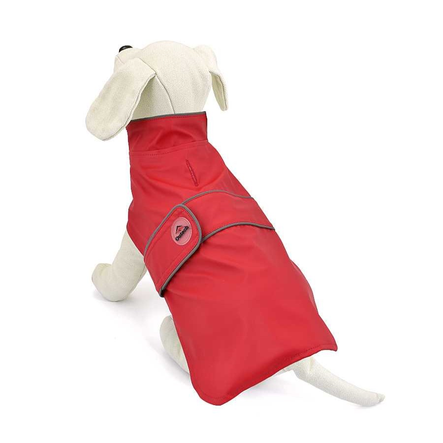 Perros Outech Ropa | Outech Apolo Chubasquero Rojo Para Perros