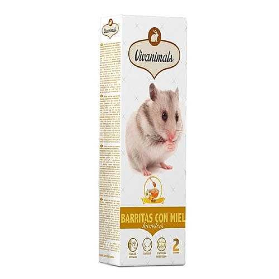 Conejos Y Roedores Vivanimals Snacks | Vivanimals Barritas Con Miel Para H Msteres