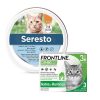 Gatos Seresto + Frontline | Seresto Y Frontline Pack De Pipeta Y Collar Antiparasitario Para Gatos