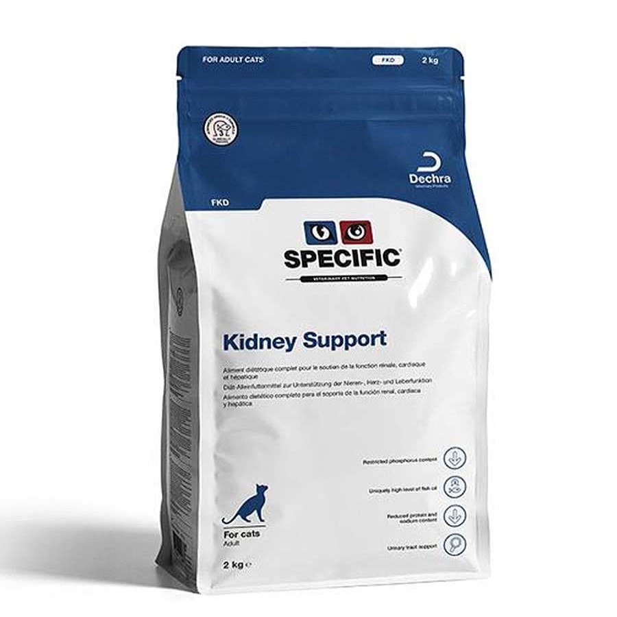 Gatos Specific Dietas Veterinarias | Specific Adult Fkd Heart & Kidney Support Pienso Para Gatos