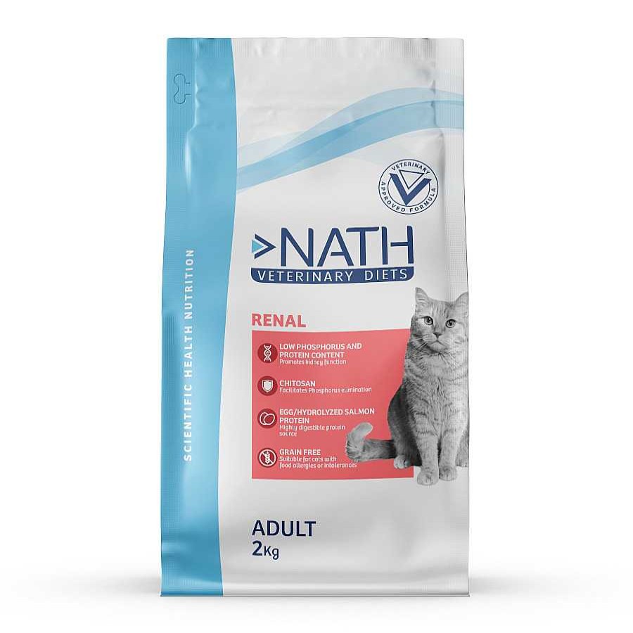 Gatos Nath Pienso Seco | Nath Veterinary Diets Renal Adult Pienso Para Gatos