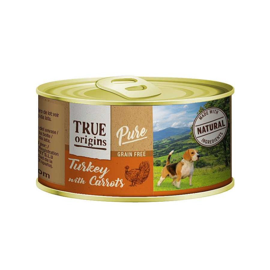 Perros True Origins Comida H Meda | True Origins Pure Pavo Con Zanahorias Lata Para Perros