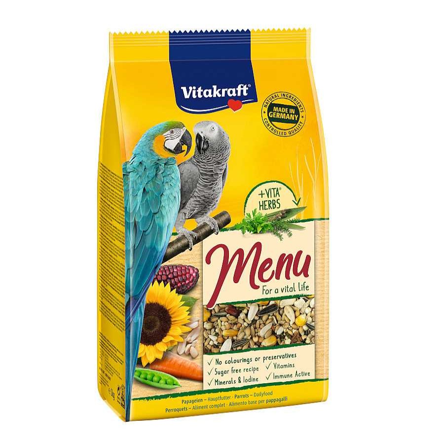 P Jaros Vitakraft Comida Para P Jaros | Vitakraft Men Premium Mixtura De Cereales Y Semillas Para Loros