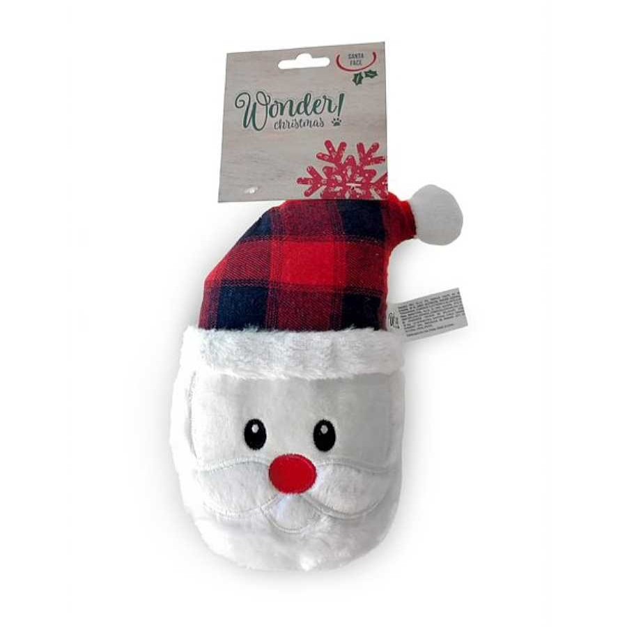 Perros Wonder Christmas Juguetes | Wonder Christmas Santa De Peluche Para Perros