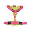 Perros Nayeco Arneses, Collares Y Correas | X-Trm Cronos Neon Flash Arn S Fucsia Para Perros