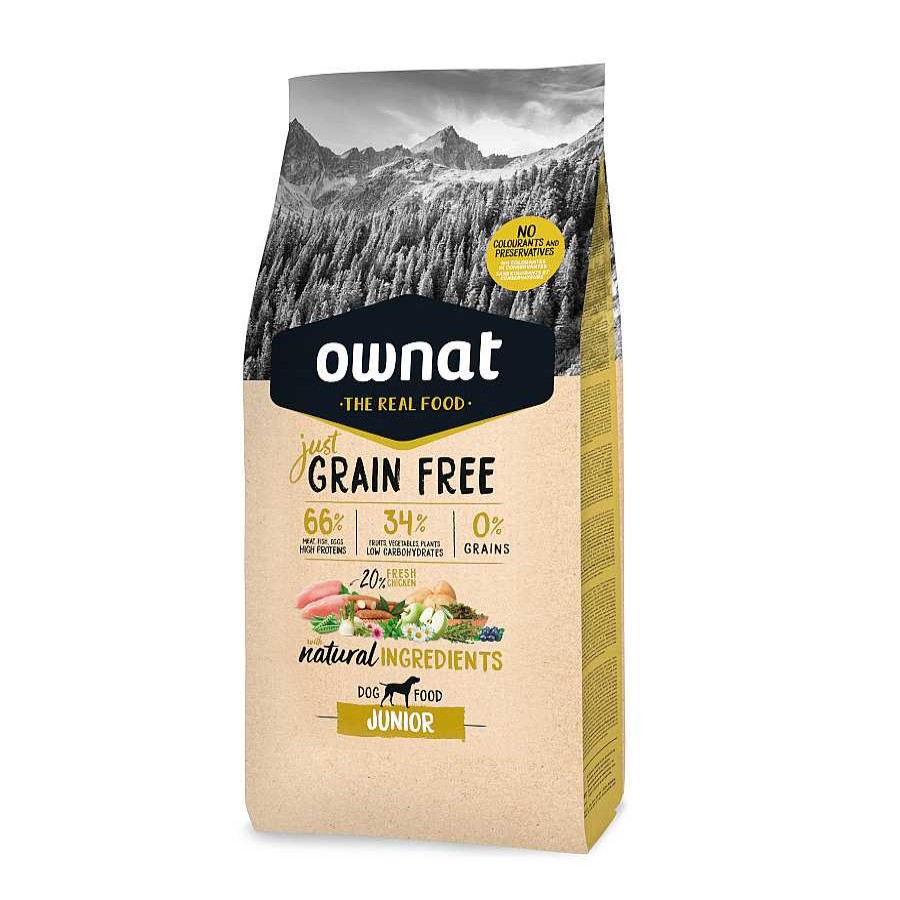 Perros Ownat Pienso Seco | Ownat Just Grain Free Junior Pienso Para Cachorros