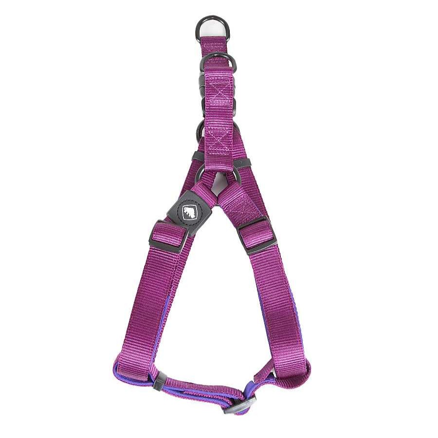 Perros TK-Pet Arneses, Collares Y Correas | Tk-Pet Neo Classic Arn S De Nylon Morado Para Perros