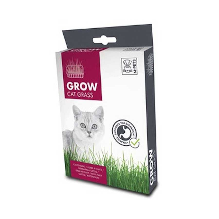 Gatos M-Pets Hierbas Y Maltas | M-Pets Hierba Grow Con Vitaminas Para Gatos