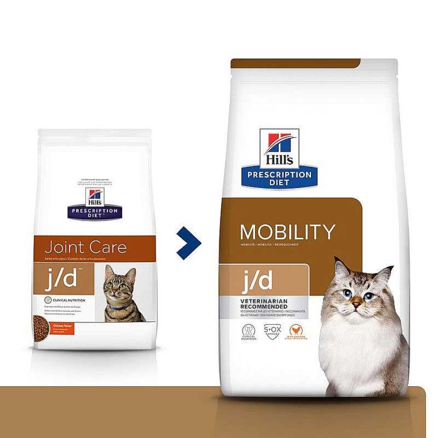 Gatos Hill's Dietas Veterinarias | Hill'S Prescription Diet Mobility J/D Pienso Para Gatos