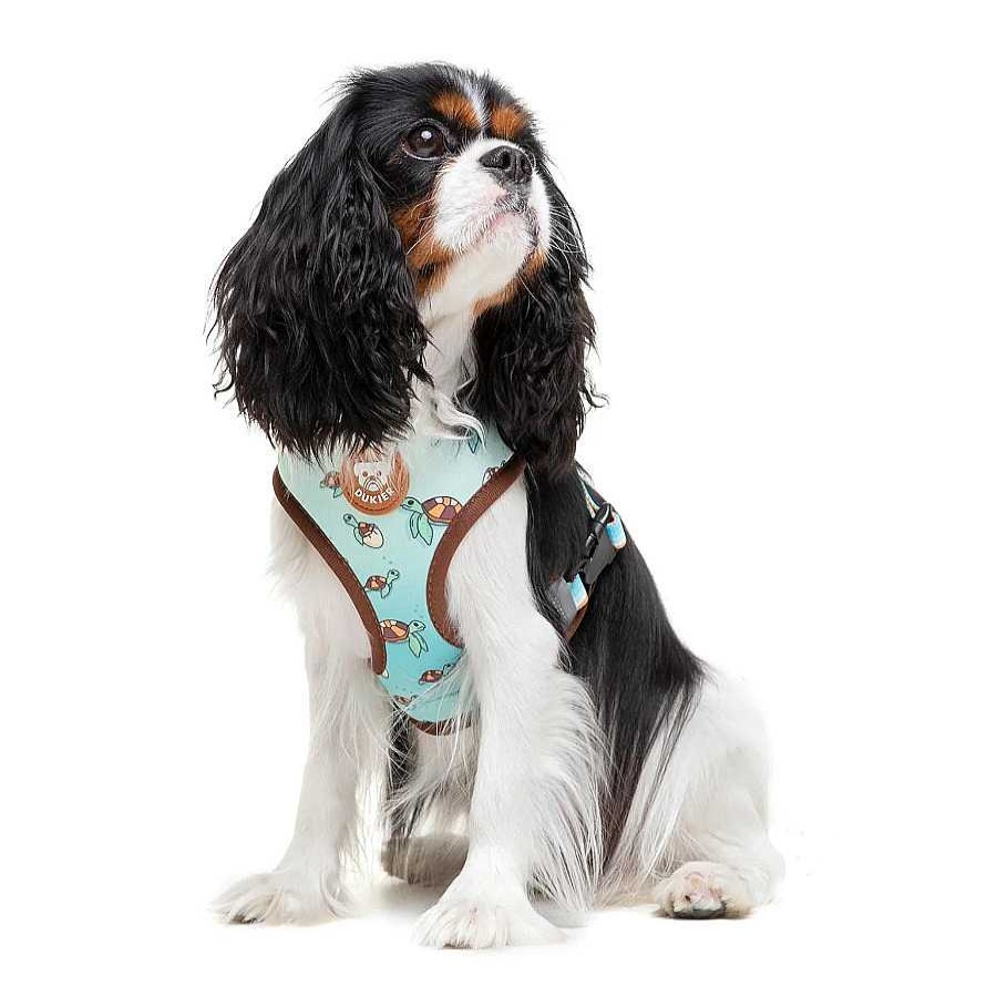 Perros Dukier Arneses, Collares Y Correas | Dukier Arn S Reversible Estampado Tortugas Para Perros