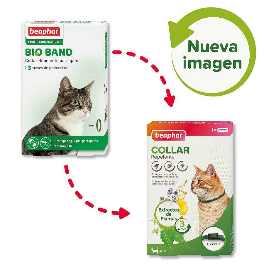 Gatos Beaphar | Beaphar Bioband Collar Repelente Para Gatos