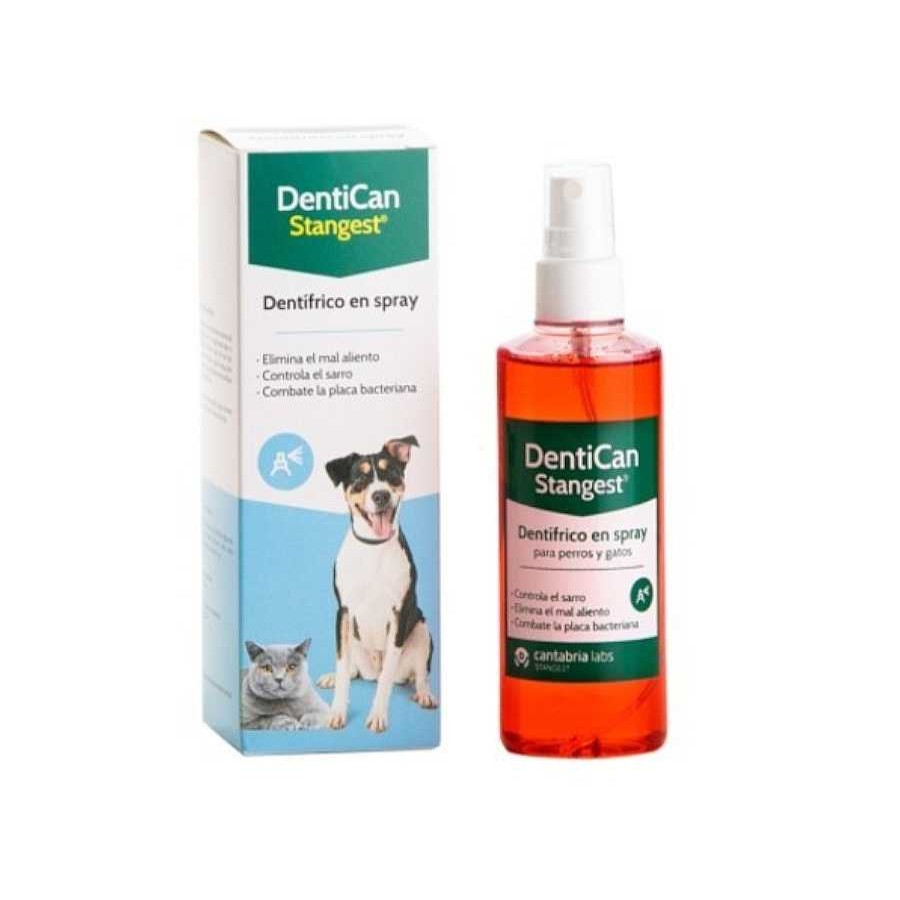 Perros Stangest Salud Y Complementos | Stangest Denticat Dent Frico En Spray Para Perros Y Gatos