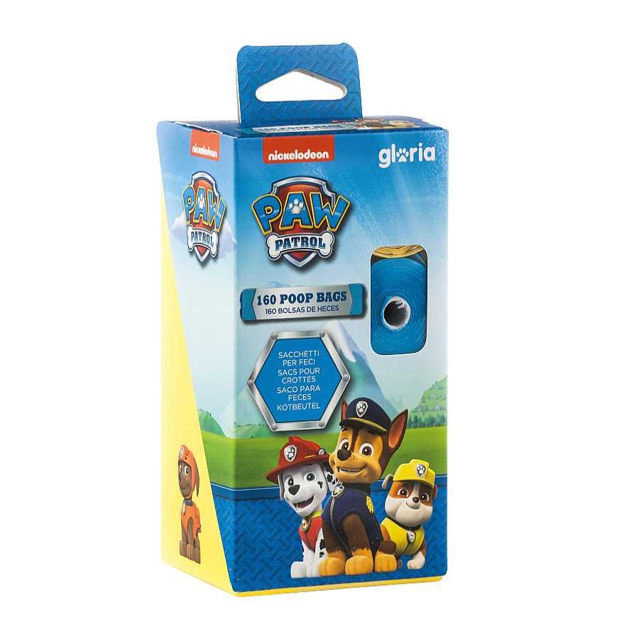 Perros Paw Patrol Bolsas Y Dispensadores | Paw Patrol Bolsas Azules Y Amarillas Para Heces De Perros