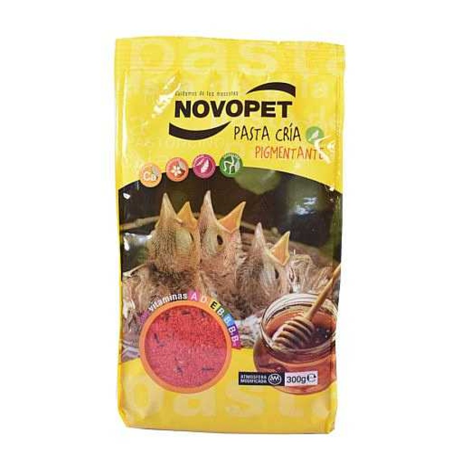 P Jaros Novopet Comida Para P Jaros | Novopet Pasta De Cr A Pigmentante Para Canarios Y Periquitos